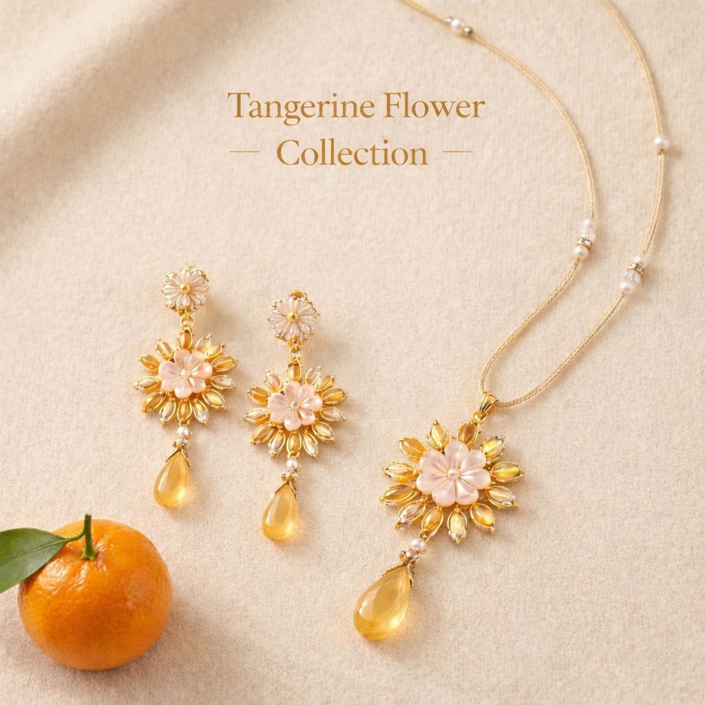 Tangerine Flower Collection